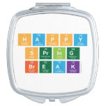Happy
 Spring
 Break  Compact Mirror
