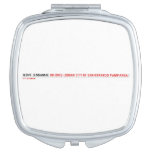 ilove jessamae  Compact Mirror