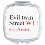 Evil twin Street  Compact Mirror