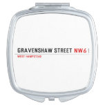 Gravenshaw Street  Compact Mirror