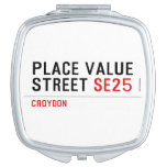Place value Street  Compact Mirror