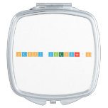 Happy Valentine's  Compact Mirror
