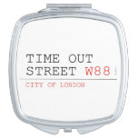 Time out Street  Compact Mirror