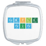 Comple
 Feufe  Compact Mirror