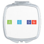 Al Cr Cane  Compact Mirror