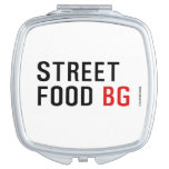 Street Food  Compact Mirror