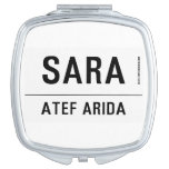 sara  Compact Mirror