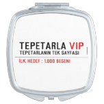 TEPETARLA  Compact Mirror