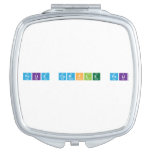feliz cumple feli  Compact Mirror