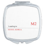 I LOVE MONiCA.SY  Compact Mirror