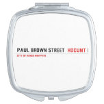 paul brown street   Compact Mirror