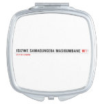 isizwe samaqungeba masibumbane  Compact Mirror