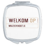Welkom  Compact Mirror