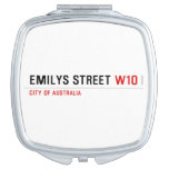 Emilys Street  Compact Mirror