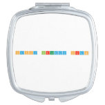 Happy Birthday Sarah  Compact Mirror