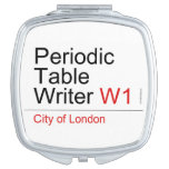 Periodic Table Writer  Compact Mirror