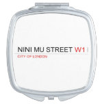NINI MU STREET  Compact Mirror