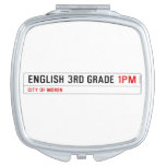 English 3rd grade  Compact Mirror
