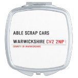 ABLE SCRAP CARS  WARWICKSHIRE  Compact Mirror
