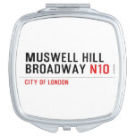 MUSWELL HILL BROADWAY  Compact Mirror