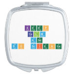 Keep
 Calm
 and
 Do Science  Compact Mirror
