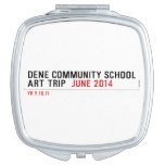 Dene community school art trip   Compact Mirror