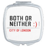 BOTH or NEITHER  Compact Mirror