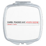 CAROL PEACHES AVE  Compact Mirror
