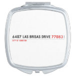 6407 Las Brisas Drive  Compact Mirror