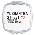 Yushantha  Street  Compact Mirror