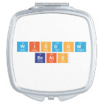 Wisdom
 Beats  Compact Mirror