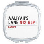 Aaliyah's  Lane  Compact Mirror