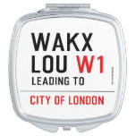 WAKX LOU  Compact Mirror