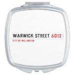 Warwick Street  Compact Mirror