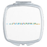 Q: what do we do when the cavaliers lose?
 A: we go YAY YAY HOORAY YES HAHA YAY WOOOHOOOO  Compact Mirror