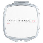 Khady denewade  Compact Mirror