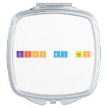 kiss my ass  Compact Mirror