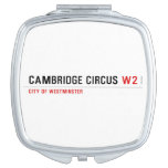 Cambridge Circus  Compact Mirror