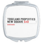 Toseland Properties New Square  Compact Mirror