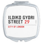 Ildiko Gyori Street  Compact Mirror