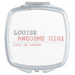 louise   Compact Mirror