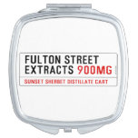 Fulton street Extracts  Compact Mirror