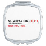 Mowbray Road  Compact Mirror