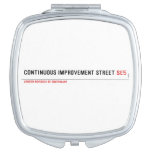 Continuous Improvement Street  Compact Mirror