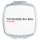 158 Coleridge Way  Compact Mirror
