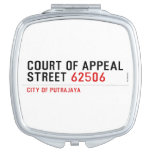 COURT OF APPEAL STREET  Compact Mirror