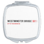 Westminster Bridge  Compact Mirror