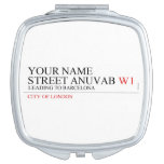 Your Name Street anuvab  Compact Mirror