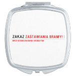 ZAKAZ  Compact Mirror