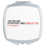 Jan Boland Stockport MDU  Compact Mirror